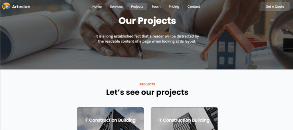 How to Create A Construction Website FREE Elementor Template 4 Construction website