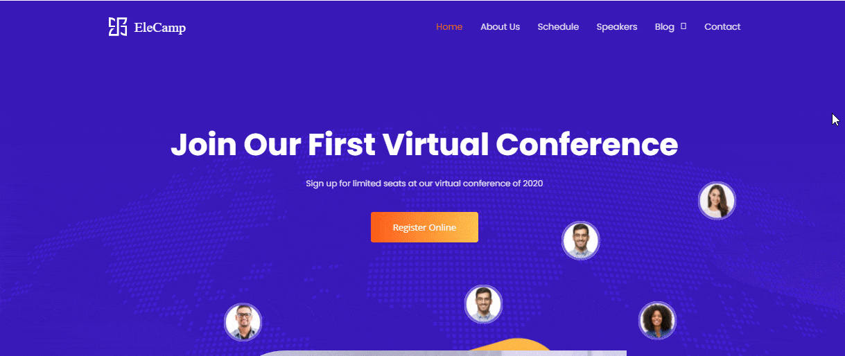 Virtual Conference Website