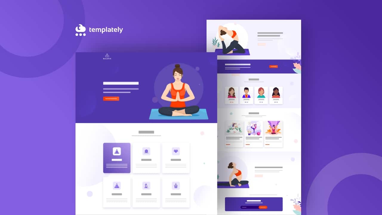 Yoga Website using Elementor