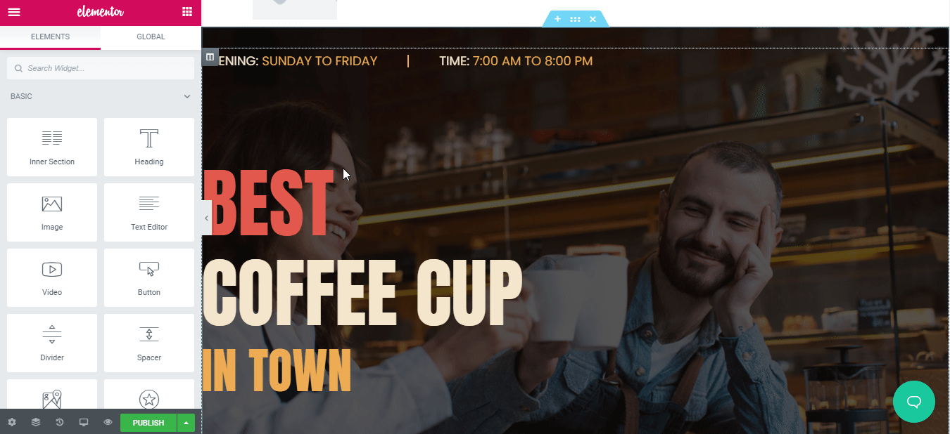 How To Create Coffee Shop Website Using Elementor Template Pack 9 Coffee Shop Website