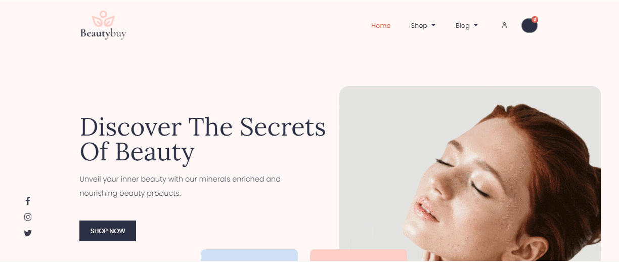 Beauty and Cosmetic Website