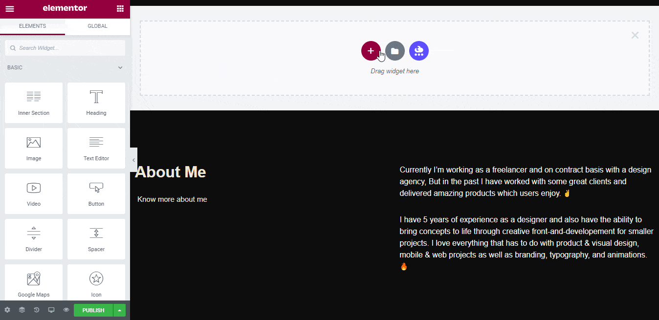 How To Create Your Own Freelancer Portfolio Website Using Elementor Ready Template 7 Freelancer Portfolio Website