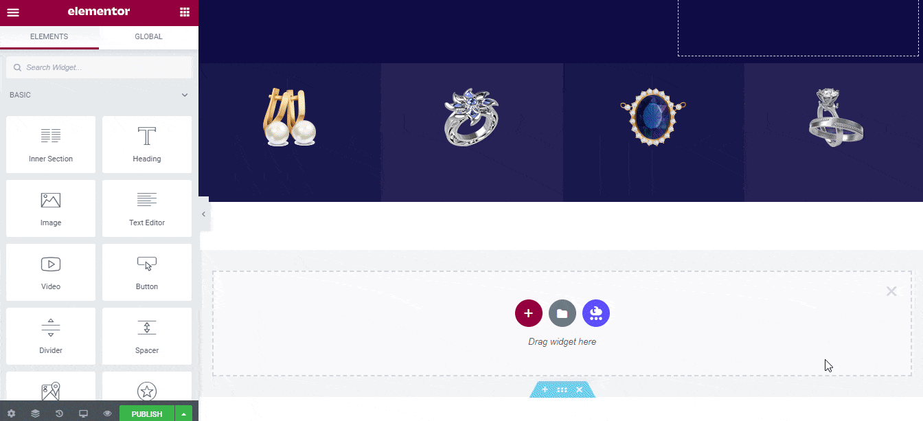 Jewelry eCommerce Website
