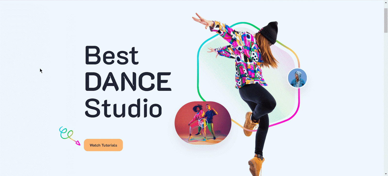 How To Get Dance Website Template For FREE & Create Without Any Coding 2