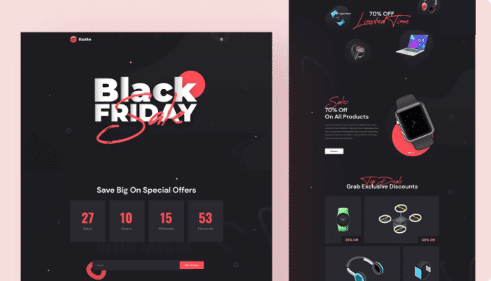 Best Elementor Templates from October 2021 + Black Friday Template 24 chrome_nkDQhd8yiL