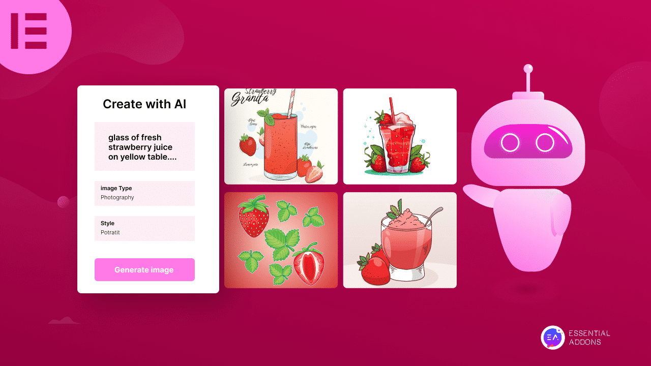 Dynamic gallery 5 Elementor AI Image Generator: Guide To Use It To Make Your Workflow Faster