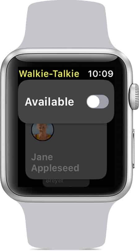 can series 1 do walkie talkie