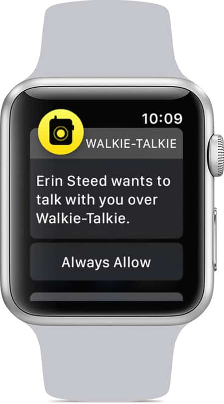 can series 1 do walkie talkie