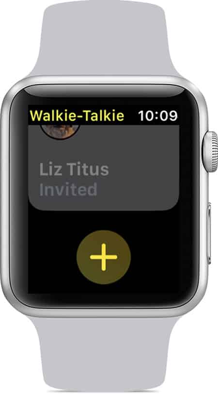 apple watch walkie talkie series 1