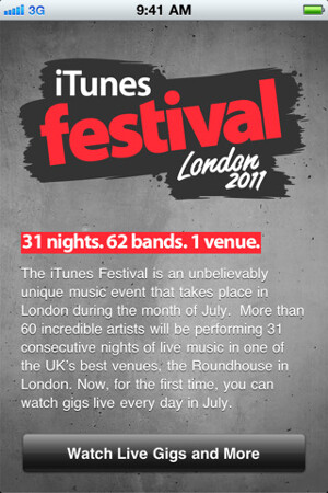 Adele Itunes Festival London 2011 Download Apple Itunes Festival London 2011 Showed Live Streaming On Ios The Tech Journal
