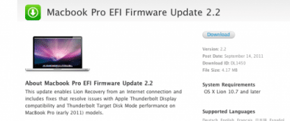 mac pro efi firmware