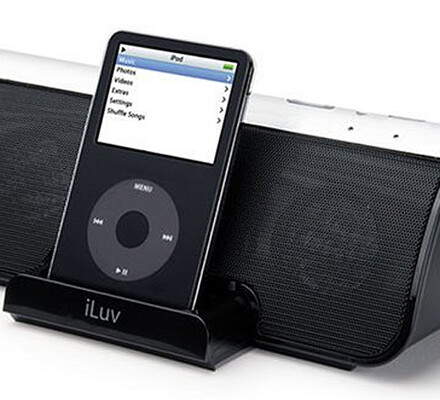 Iluv I189 Speaker System With 3d Sound And Dock For Ipod The